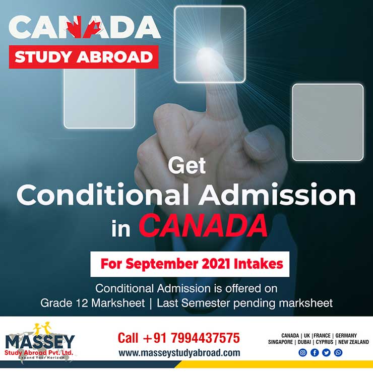 Conditional Admission in Canada